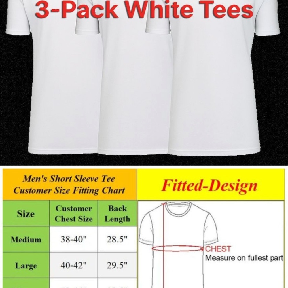 Target White Short Sleeve Tees - 3 Pack